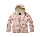 Veste coupe-vent Brandit coupe femme doublée polaire capuche et poches à glissière