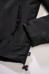 Veste coupe-vent Brandit coupe femme doublée polaire capuche et poches à glissière