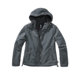 Veste coupe-vent Brandit coupe femme doublée polaire capuche et poches à glissière