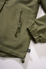 Veste coupe-vent Brandit coupe femme doublure filet respirante capuche à cordon