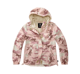 Veste coupe-vent Brandit coupe femme doublure filet respirante capuche à cordon