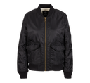 Blouson Brandit Sherpa coupe femme en nylon doublure peluche et bords côtes