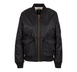 Blouson Brandit Sherpa coupe femme en nylon doublure peluche et bords côtes