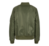 Blouson Brandit Sherpa coupe femme en nylon doublure peluche et bords côtes