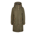 Parka Brandit Mayleene coupe femme longue capuche doublée et envers enduit polyuréthane