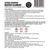 Accessoire de survie Tactical Foodpack Réactif chauffant Heater Element