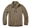 Polaire Brandit Fleece Troyer 170 g/m² col montant et poche de poitrine dissimulée