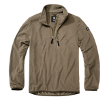 Polaire Brandit Fleece Troyer 170 g/m² col montant et poche de poitrine dissimulée