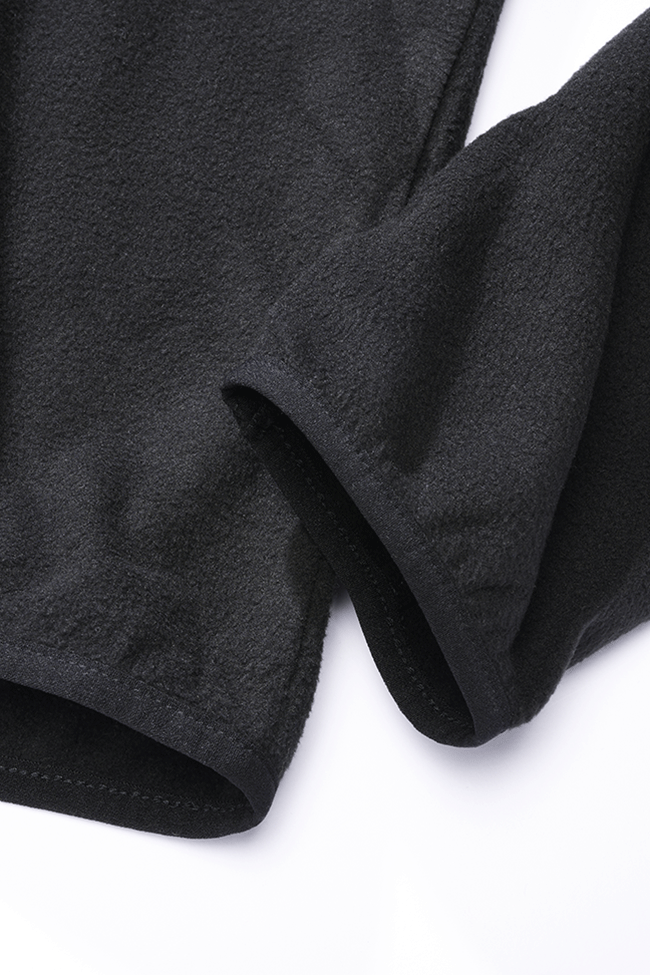 Polaire Brandit Fleece Troyer 170 g/m² col montant et poche de poitrine dissimulée