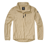 Polaire Brandit Fleece Troyer 170 g/m² col montant et poche de poitrine dissimulée