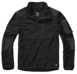 Polaire Brandit Fleece Troyer Ripstop 170 g/m² épaules et coudes renforcés poche de bras