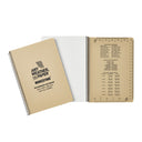 Carnet Modestone tout-temps militaire format A5 100 pages 148 x 210 mm