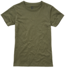 T-shirt Brandit coupe femme en coton 160 g par m² col rond et manches courtes