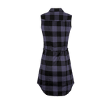 Chemise Brandit Gracey coupe femme à carreaux sans manches deux poches poitrine