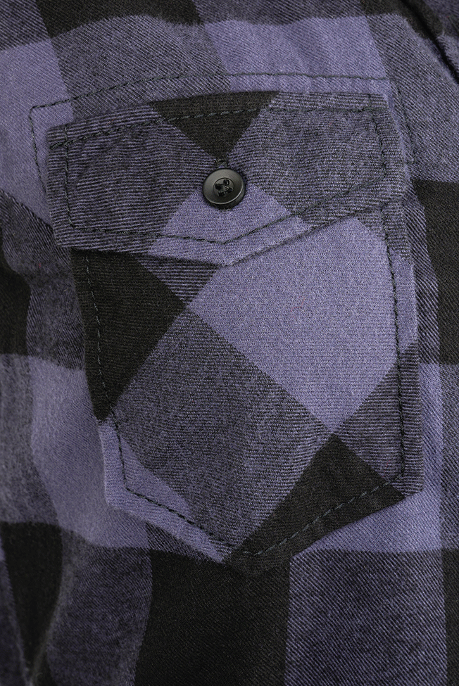Chemise Brandit Gracey coupe femme à carreaux sans manches deux poches poitrine