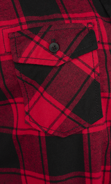 Chemise Brandit Gracey coupe femme à carreaux sans manches deux poches poitrine
