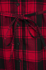 Chemise Brandit Gracey coupe femme à carreaux sans manches deux poches poitrine