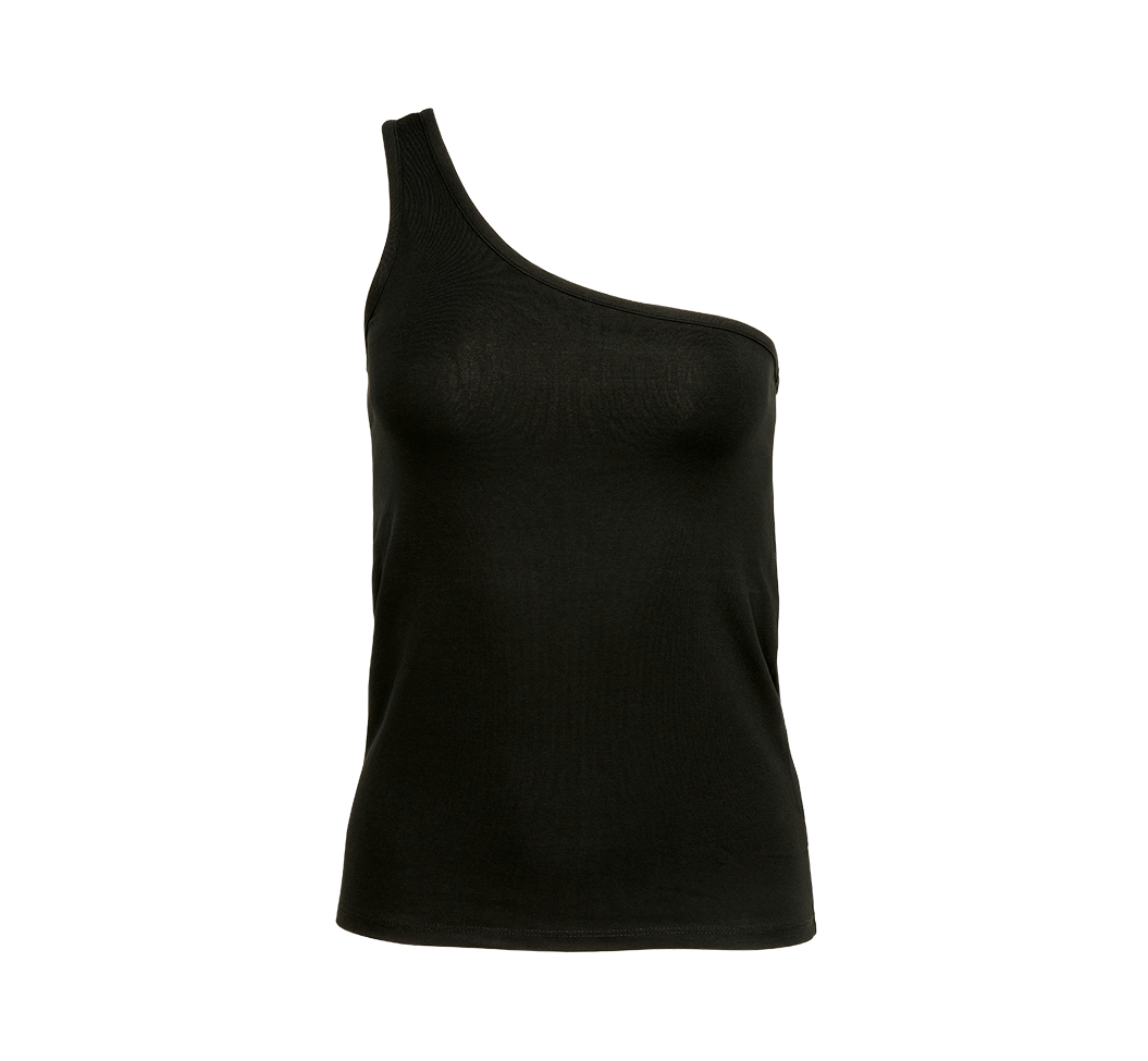 Débardeur Brandit Abbey en coton élasthanne épaule unique certifié Oeko-Tex Standard 100