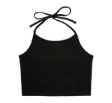 Débardeur Brandit coupe femme en jersey simple bretelles à nouer et dos élastiqué
