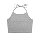 Débardeur Brandit coupe femme en jersey simple bretelles à nouer et dos élastiqué