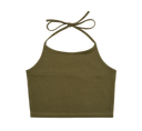 Débardeur Brandit coupe femme en jersey simple bretelles à nouer et dos élastiqué