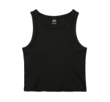 Débardeur Brandit Ela coupe femme en maille côtelée coupe courte encolure montante