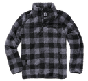 Polaire Brandit Teddyfleece Troyer doublée col montant quatre poches et bas élastiqué