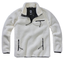 Polaire Brandit Teddyfleece Troyer doublée col montant quatre poches et bas élastiqué