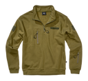 Sweat Brandit Tactical Troyer molleton gratté capuche et surfaces auto-agrippantes