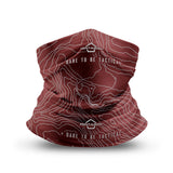 Tour de cou Pentagon Skiron Topographic Map 100 % polyester 25 × 49 cm