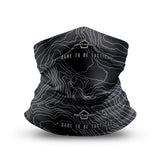 Tour de cou Pentagon Skiron Topographic Map 100 % polyester 25 × 49 cm