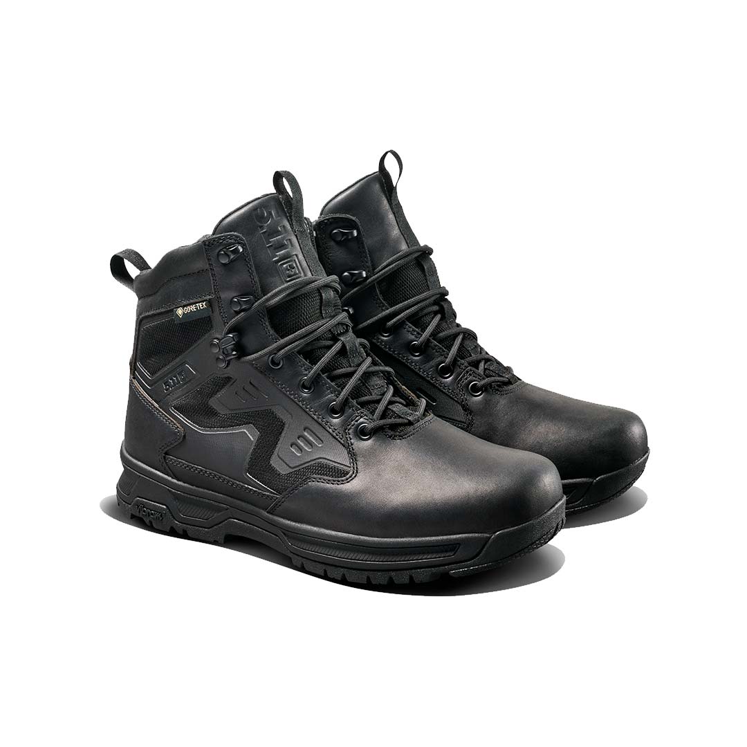 Chaussures tactiques 5.11 Tactical A/T Elite GORE-TEX 6 pouces cuir pleine fleur semelle Vibram