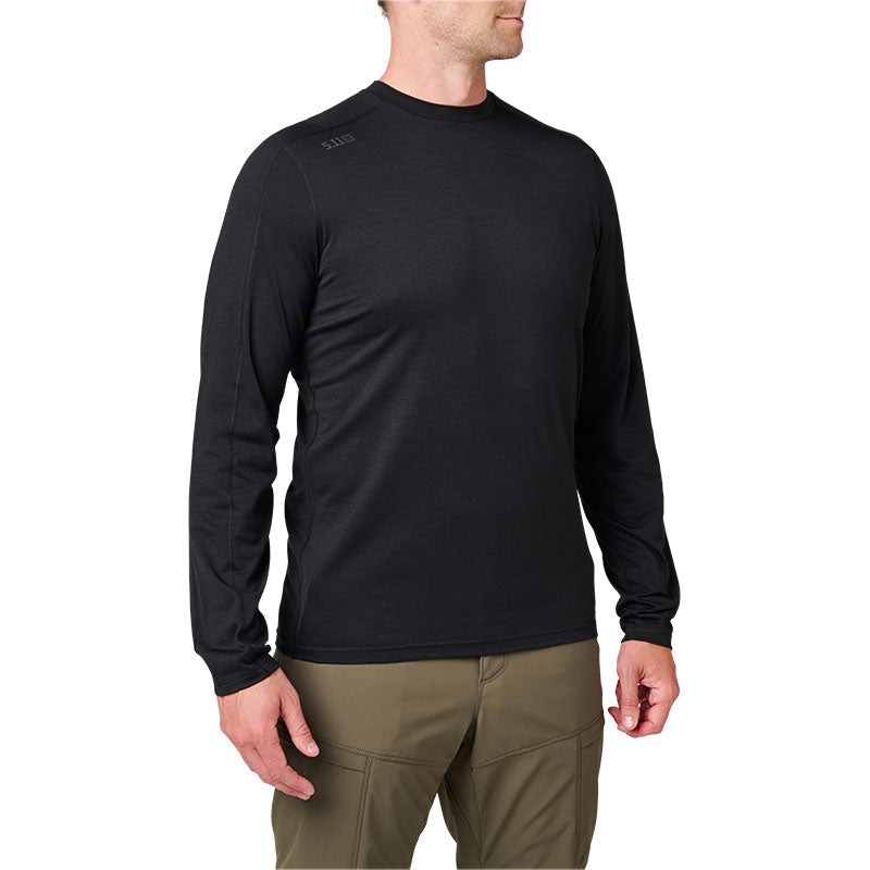Haut manches longues 5.11 Tactical Sulli UV Merino Crew en laine mérinos protection UPF 50