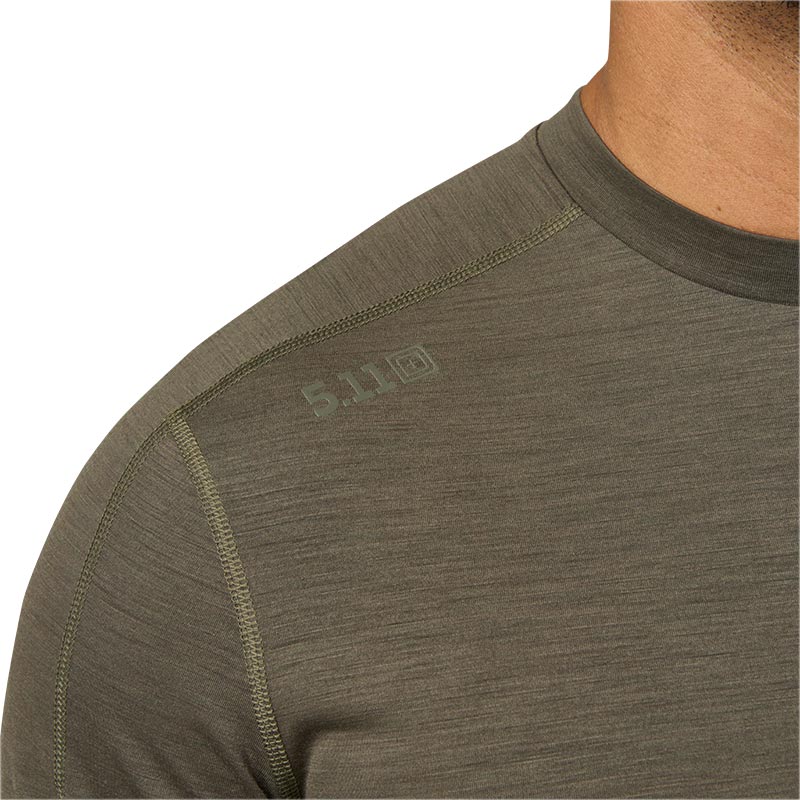 Haut manches longues 5.11 Tactical Sulli UV Merino Crew en laine mérinos protection UPF 50