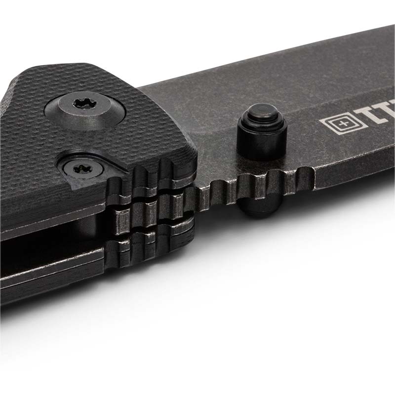 Couteau pliant 5.11 Tactical Braddock DP Mini lame 7,6 cm en acier D2 manche G10