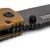 Couteau pliant 5.11 Tactical Braddock DP Mini lame 7,6 cm en acier D2 manche G10