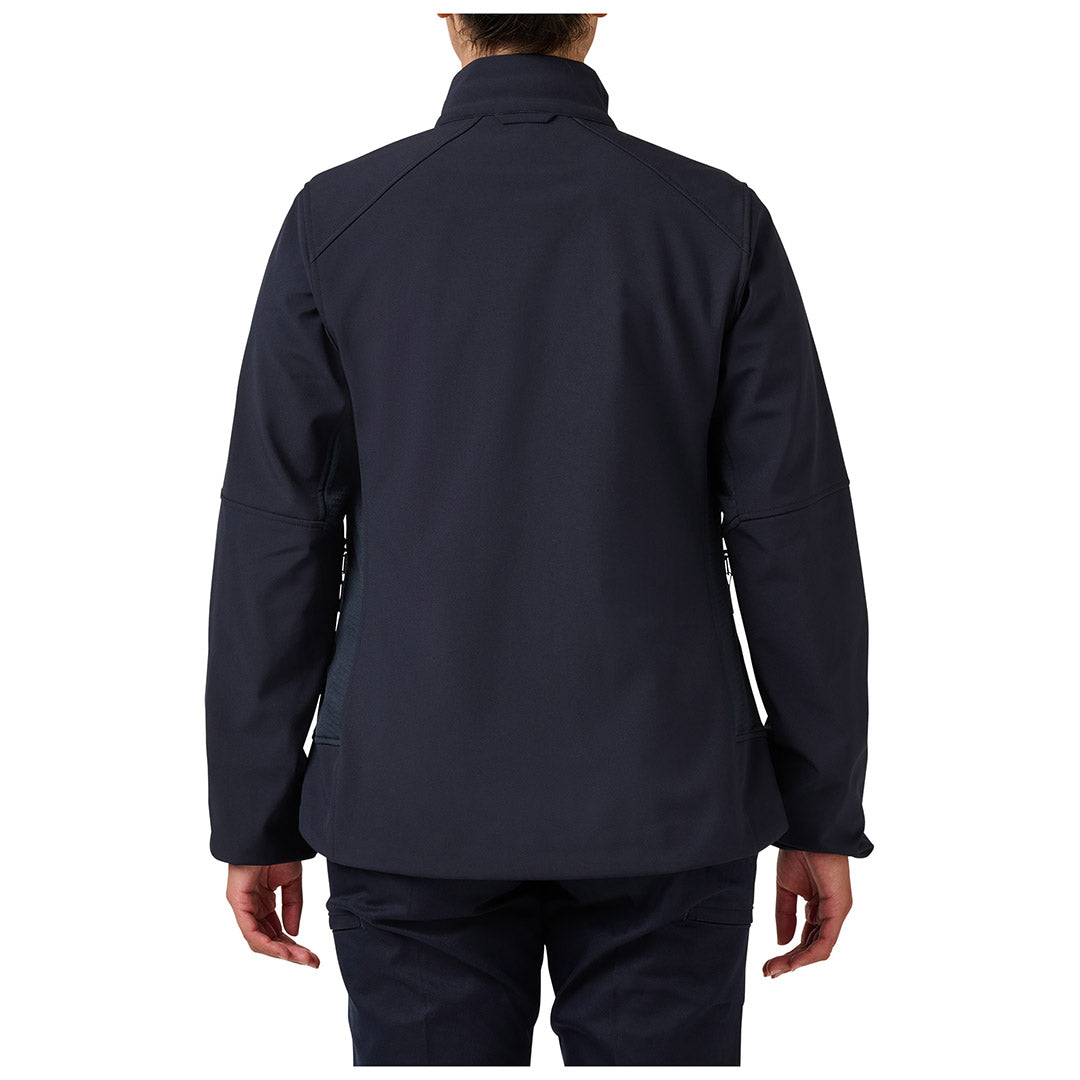 Veste softshell femme 5.11 Tactical Duty en polyester 3 couches 246 g/m² déperlant