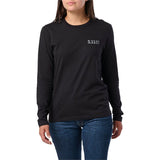 T-shirt manches longues femme 5.11 Tactical All Bark Bite en coton à traitement anti-odeur
