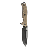 Couteau à lame fixe 5.11 Tactical CFK 4 pleine soie 10,16 cm plaquettes FRN démontables