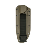 Couteau à lame fixe 5.11 Tactical CFK 4 pleine soie 10,16 cm plaquettes FRN démontables
