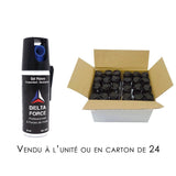 Aérosol de défense Delta Force Red Pepper OC 50 ml portée annoncée 5 à 7 mètres