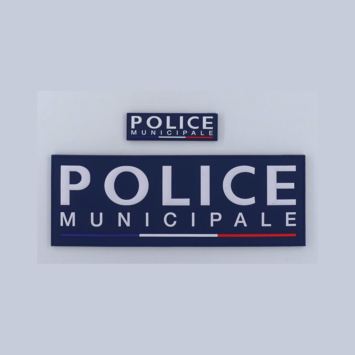Bandeau d'identification Patrol Equipement Police Municipale Rubber haute densité
