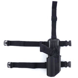 Holster de cuisse Fobus LE2 MEX2 T polymère renforcé pour Glock 17, 19 et 45