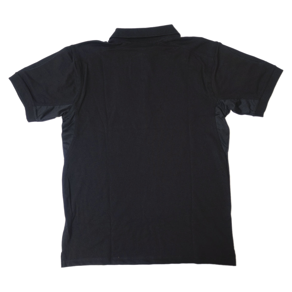 Polo tactique col à glissière coton polyester élasthanne deux poches de manche