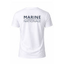 T-shirt imprimé Marine Nationale en coton peigné 150 g/m² manches courtes