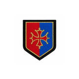 Écusson Patrol Equipement gendarmerie de région brodé 8 x 6,5 cm auto-agrippant