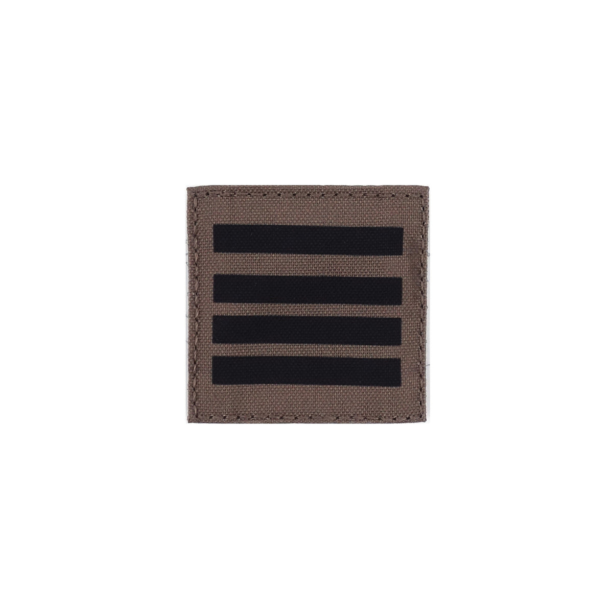 Grade militaire Patrol Equipement basse visibilité 5 x 5 cm dos auto-agrippant