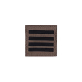Grade militaire Patrol Equipement basse visibilité 5 x 5 cm dos auto-agrippant