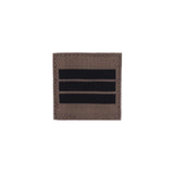 Grade militaire Patrol Equipement basse visibilité 5 x 5 cm dos auto-agrippant