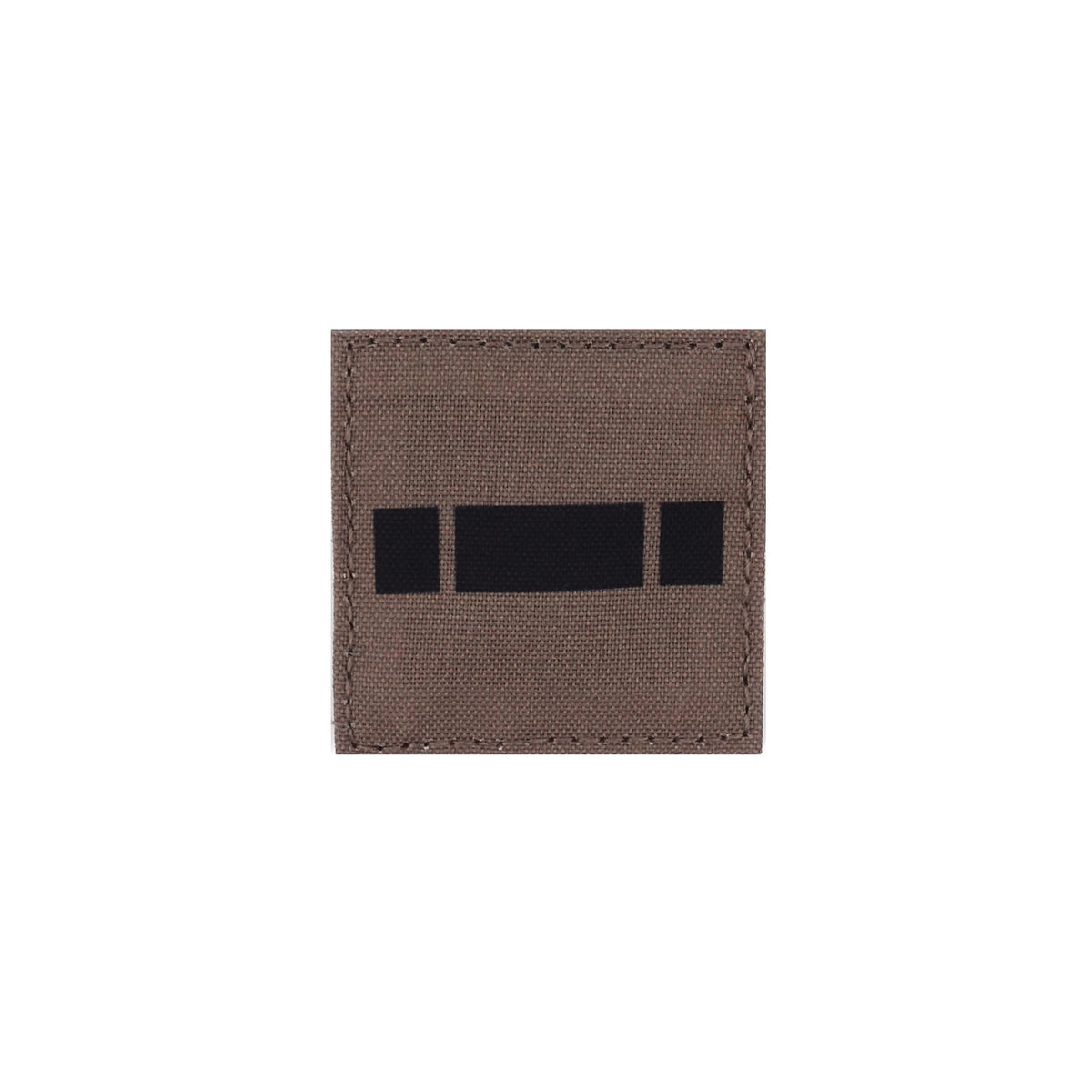 Grade militaire Patrol Equipement basse visibilité 5 x 5 cm dos auto-agrippant